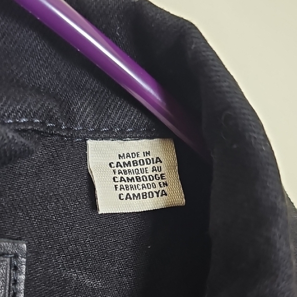 Black Denim Jacket - Picture 7 of 15